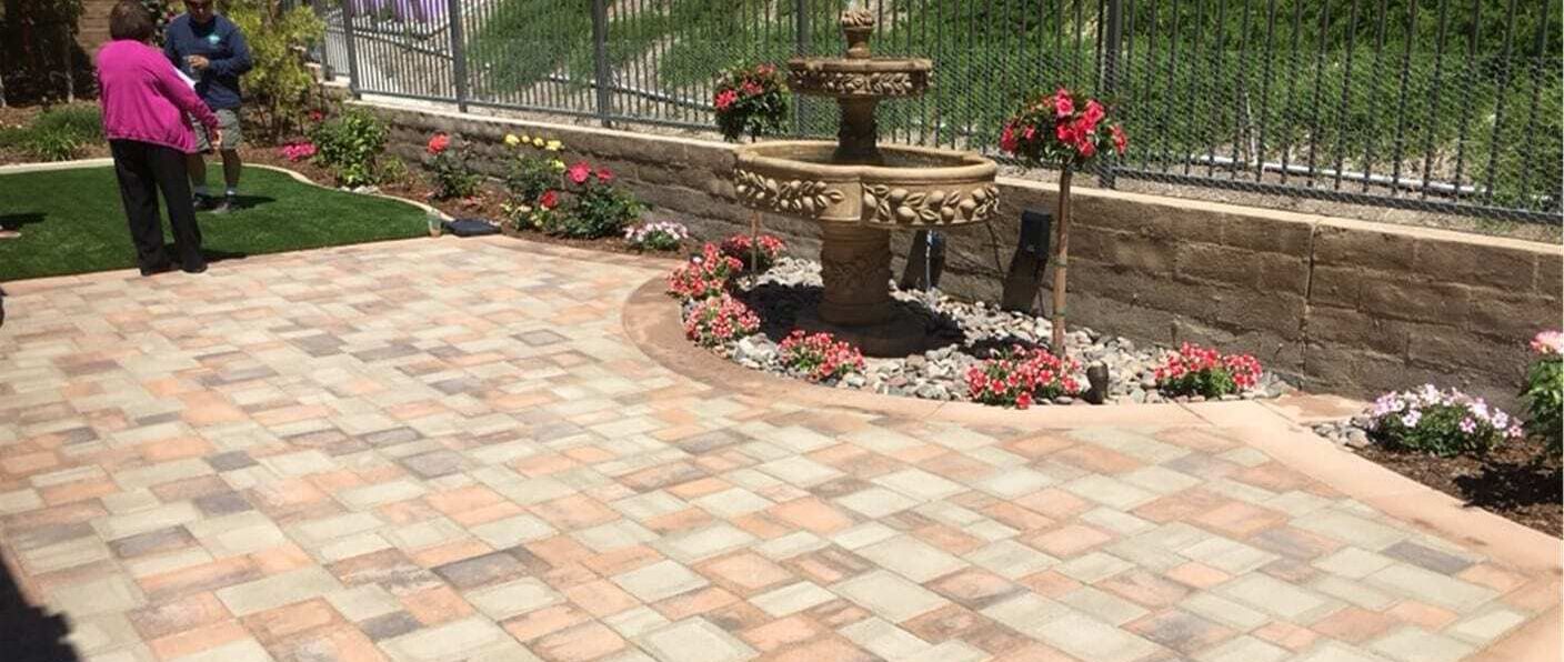 Custom Paved Patio, Pavers for driveways walkways. Huntington Beach