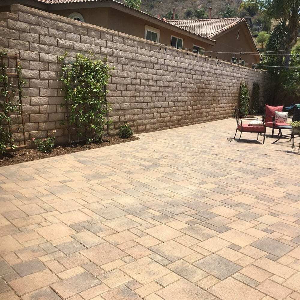 Custom Paved Patio, Pavers for driveways walkways. Huntington Beach