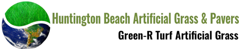 Huntington Beach Artificial Grass, Pavers – Green-R Turf Logo